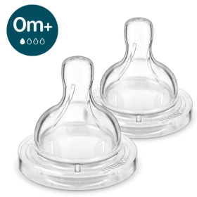 Philips Avent SCY761/02 / Savička na kojeneckou láhev / novorozenecký průtok / 2 ks