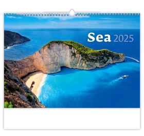 Nástěnný kalendář 2025 Helma - Sea
