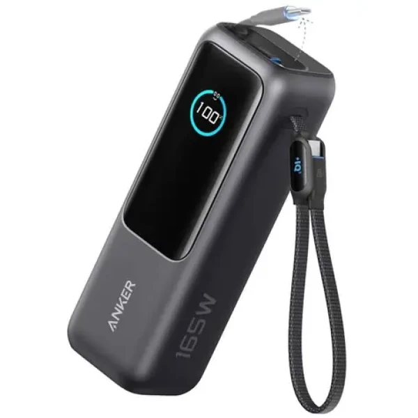 Anker Powerbank A1695H11 šedá / 25000 mAh / PD 165W / 3x USB-C 1x USB-A (A1695H11)