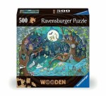 Ravensburger Kouzelný les 500 dílků, dřevěné