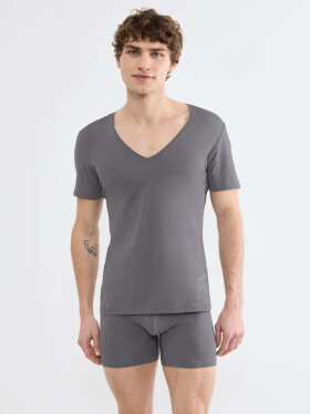 SLG Base V Neck Shirt - Shiver - SLOGGI Shiver - SLOGGI SHIVER XL