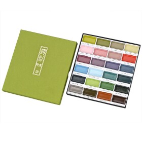 Kuretake Gansai Tambi New Colors sada 24 ks