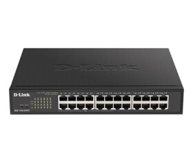 D-Link DGS-1100-24PV2 24-Port PoE Gigabit Smart Managed Switch, 12x PoE, PoE budget 100W, fanless EDF_385509