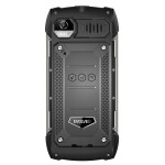 EVOLVEO StrongPhone H1, vodotěsný odolný Dual SIM telefon, černo-stříbrný