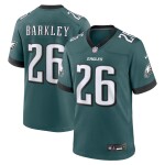 Nike Pánský dres Philadelphia Eagles NFL Saquon Barkley #26 Game Grün (2025) Velikost: 2XL