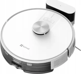 EZVIZ RE4 bílá / Robotický vysavač + mop / 4000 Pa / 4930mAh / HEPA / WiFi / 0.35 L (CS-RE4-PWT2)