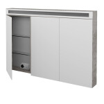 Dřevojas - Třídveřová galerka AIR GA3OE 120 - D01 Beton 143930