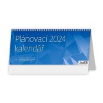 Stolní kalendář 2024 Helma - Plánovací MODRÝ