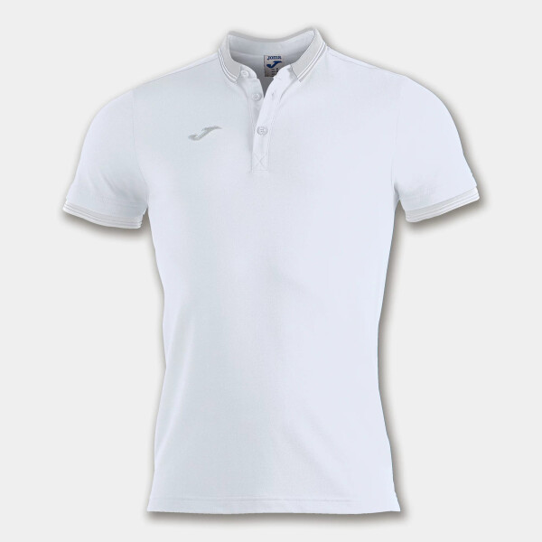 Pánské polo triko Joma Bali II white Velikost: XXL