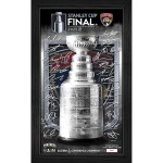 Fanatics Obraz Florida Panthers NHL 2025 Stanley Cup Champions 12" x 20" Framed Signature Trophy Print - Limited Edition of 5,000