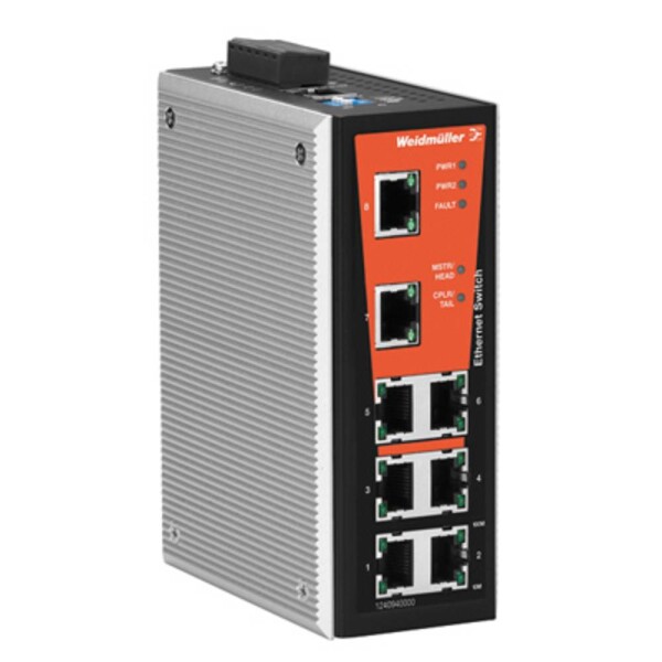 Weidmüller 1240940000 IE-SW-VL08MT-8TX průmyslový ethernetový switch