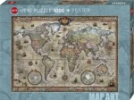 HEYE Puzzle Map Art: Retro svět
