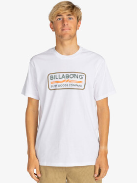 Billabong TRADEMARK white pánské tričko krátkým rukávem