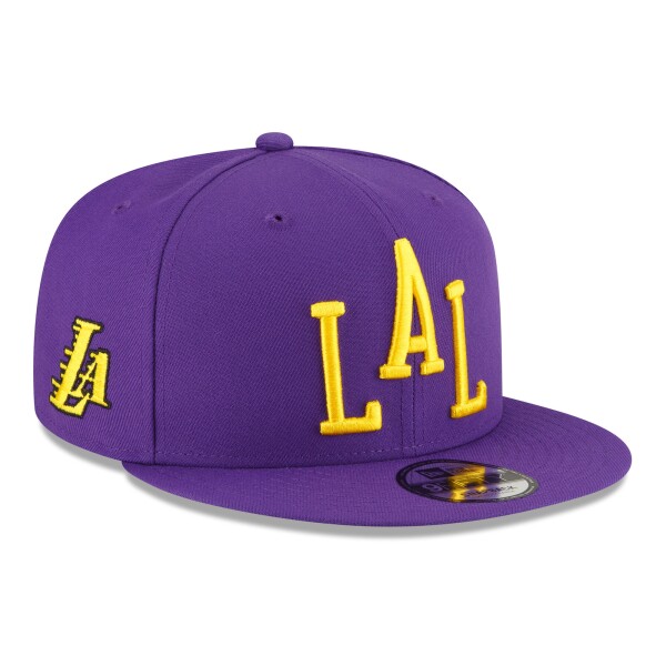 New Era Pánská kšiltovka Los Angeles Lakers NBA 2023 City Edition 9FIFTY Snapback Alternate