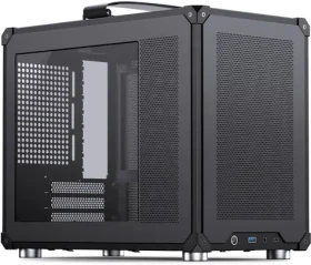 Jonsbo C6 MAX černá / Počítačová skříň / Micro-ATX / tvrzené sklo / Mini Tower (C6MAX)
