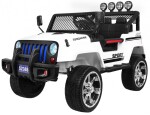 Mamido Elektrické autíčko Jeep Raptor 4x4 bílé