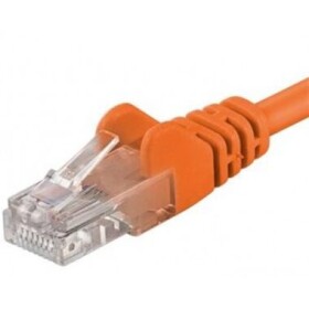 PremiumCord UTP CAT6 0.25m / Patch kabel / RJ45-RJ45 / oranžová (sp6utp002E)