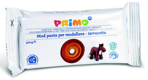 PRIMO Samotvrdnoucí hmota 500 terakota