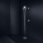 AXOR - LampShower Horní sprcha 1jet se sprchovým ramenem a designem Nendo, chrom 26031000