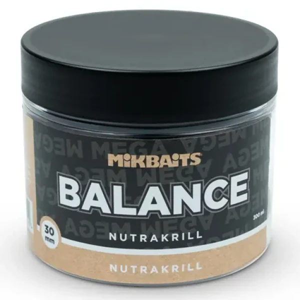 Mikbaits Boilies Mega Balance NutraKRILL 300ml 30mm (MC0161)