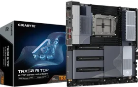GIGABYTE TRX50 AI TOP / sTR5 / 8x DDR5 / 3x PCIEx16 / 2x 10GLAN / Wi-Fi / BT / E-ATX (TRX50 AI TOP)
