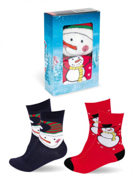 EVONA a.s. Dárkové balení ponožek SANTA - SET SANTA BASS 31-35