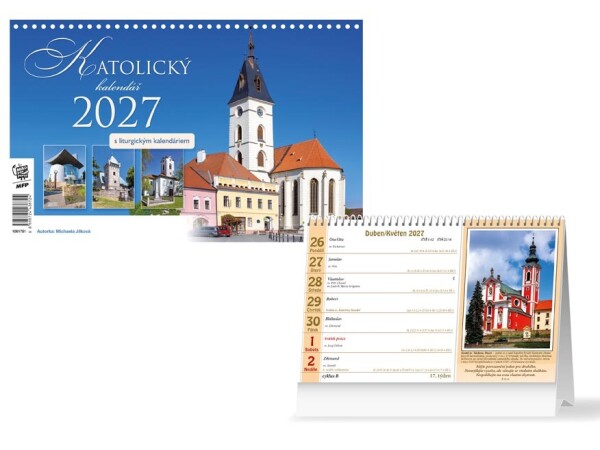 Stolní kalendář 2027 MFP Katolický