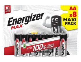 Alkalické tužkové baterie AA 8ks - Energizer Max