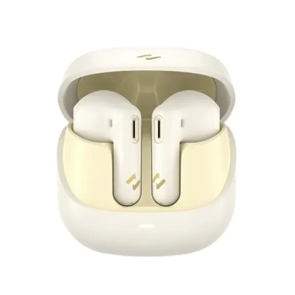 Havit TWS TW905 béžová / Bezdrátová sluchátka do uší / mikrofon / Bluetooth 5.3 / nabíjecí pouzdro / až 6 h (TW905)