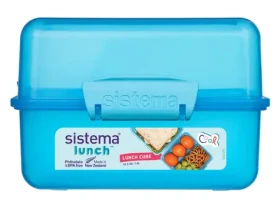 Sistema Lunch Krabička na oběd s 2 oddíly 1.4 l modrá (8592001419377)
