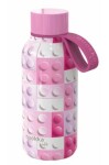 Quokka Dětská termoláhev Solid pink bricks 330 ml (Q40142)