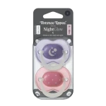 Tommee Tippee Night silikonový dudlík 6-18m 2ks - více barevných variant (433661-T)