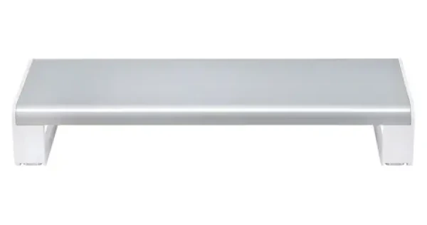 StarTech Ergonomický stojan na monitor stříbrná / Stojan na monitor / nosnost 15 kg / 220x545x90 mm (1MFSW-MONITOR-RISER)