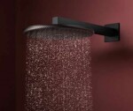 HANSGROHE - Raindance Alive S Hlavová sprcha, průměr 30 cm, 2 proudy, EcoSmart, matná černá 24541670