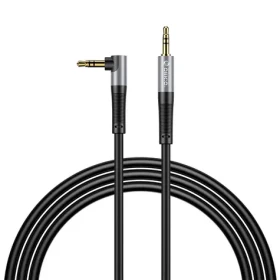 Orico AXW černá / Audio kabel / Jack 3,5mm (M) - Jack 3,5mm (M) / lomený / 3 m