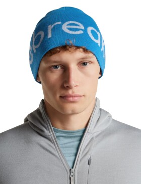 Unisex merino čepice ICEBREAKER Unisex Merino Icebreaker Beanie, Lazurite/Zinc Blue