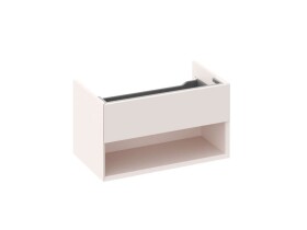 RAVAK - Lite Umyvadlová skříňka 80x45x43 cm, 1 zásuvka, Alabaster Pink X000001866