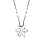 LUNICA Stříbrný řetízek s kvítkem 0066 Ag 925; ≤1,4 g.