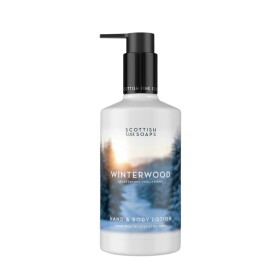 SCOTTISH FINE SOAPS Mléko na ruce i tělo Winterwood 300 ml, modrá barva