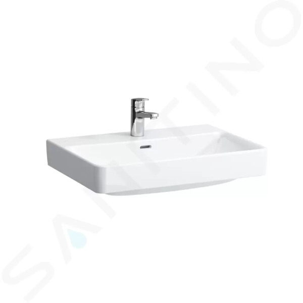 Laufen - Pro S Umyvadlo, 650x465 mm, 1 otvor pro baterii, bílá H8109640001041