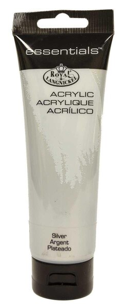 Royal & Langnickel Akrylová barva 120ml SILVER