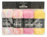 Sada přízí Little Darling Sprinkled Gradient 4x25g 25192 - Scheepjes