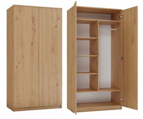 FRONTI Šatní skříň SD-90 dub artisan 9059
