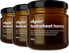 Vilgain Pohankový med – 3× 250 ml