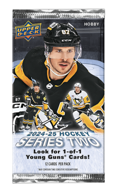 Hokejové Karty NHL 2024-25 Upper Deck Series 2 Hobby Balíček