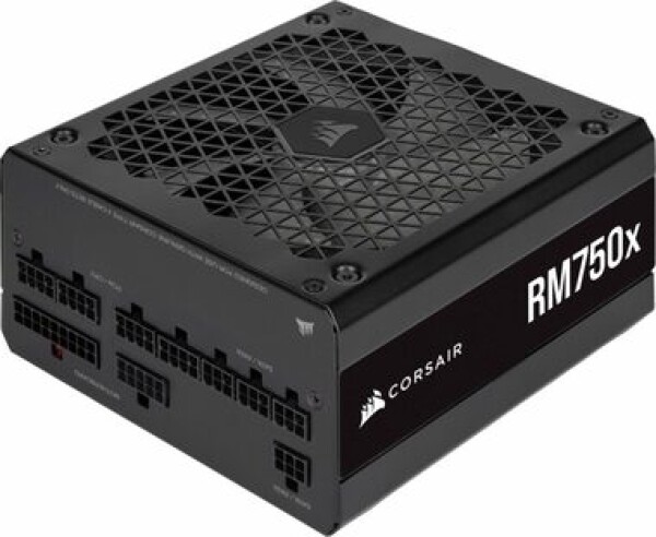 Corsair RM750x (2021) černá / 750W / 80PLUS Gold / Plně modulární / 135 mm / Aktivní PFC (CP-9020199-EU)