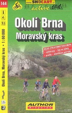 Okolí Brna, Moravský kras 1:60 000