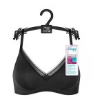 Podprsenka bez kostic BODY ADAPT Twist Soft bra BLACK černá 0004 SLOGGI BLACK