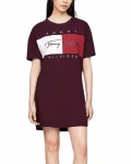 Dámské tričkové šaty Tommy Hilfiger UQ0UW05631