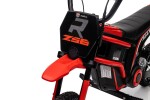Mamido Dětská elektrická motorka Cross 350W červená